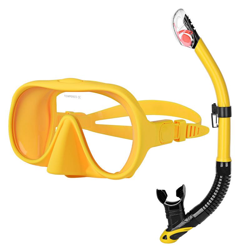 Mask Gopro Professional Diving Snorkeling Snorkeling Goggles Allinclusive Mask Swimming Mask Tempered Glass Goggles