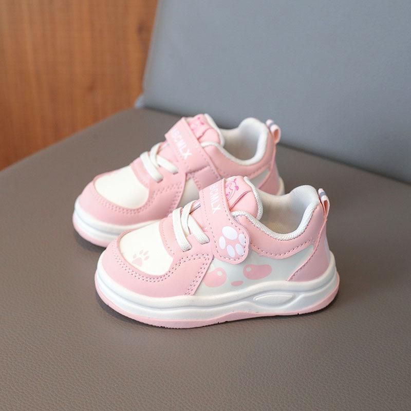 2026New autumn collection of sports shoes: comfortable children's shoes, trendy girls' shoes, baby walking shoes, and soft-soled, non-slip shoes for
