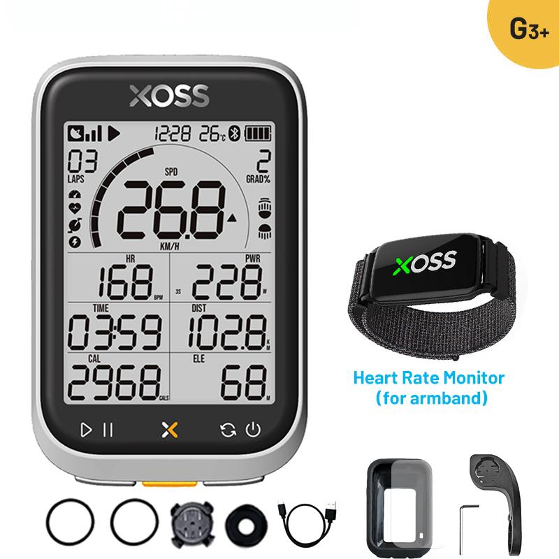 XOSS g3 g3Plus Велокомпьютер Беспроводной GPS Спидометр для Велосипеда Дорожный Велосипед MTB Водонепроницаемый ANT+ Каденс Скорость Умный Велокомпьютер