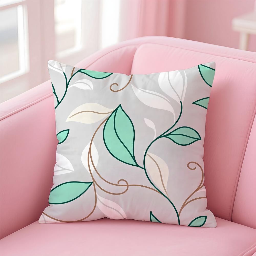 Casual European Fashion Brand EEsprit Cushion Cover Pillow Case Soft Skin Friendly Fabric Concealed Zipper