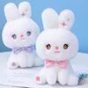 Eight Inch Star Rabbit Plush Toy Doll Cute Little White Rabbit Doll Little Rabbit Children's Birthday Gift