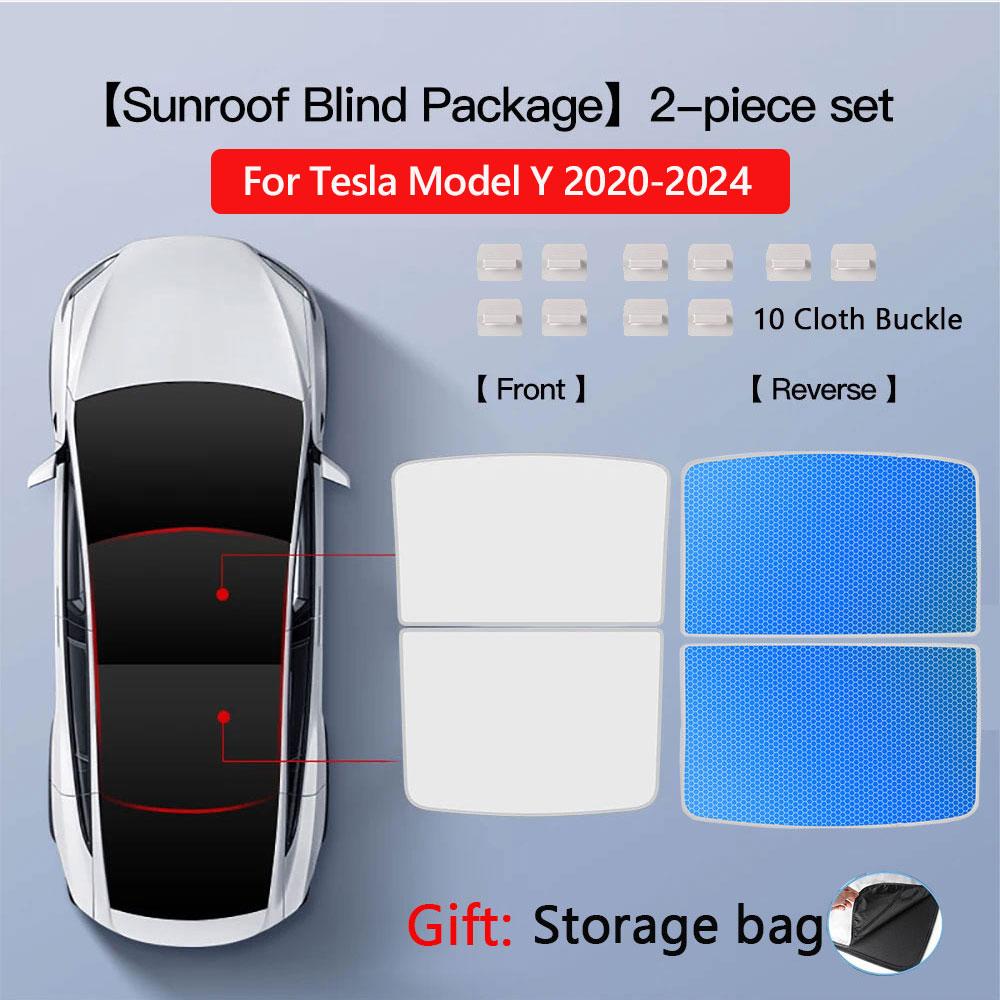GEWT6 Солнцезащитные шторки для Tesla Model 3 Highland 2026 Model Y Ледяная ткань Пряжка Солнцезащитный козырек Стекло Переднее Заднее Люк на крыше Аксессуары