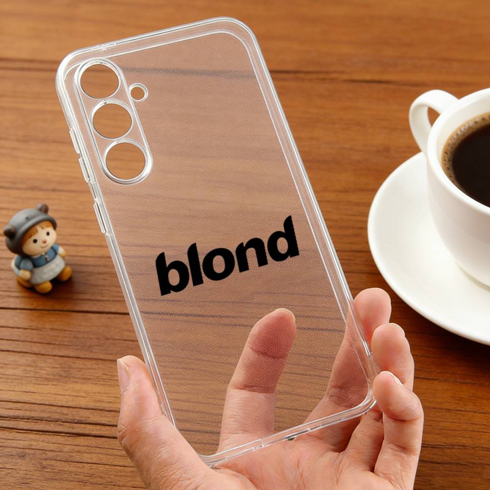 F-Frank-K Ocean-N B-Blonde Чехол для телефона для Samsung S30,23,21,22,20, FE lite,S10,9,8,7 PIus Note20ultra Мягкий Прозрачный