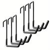 4Pcs Heavy Duty Rafter Hangers Hooks Wall Mounted Garage Ladder Storage Hooks  Garden