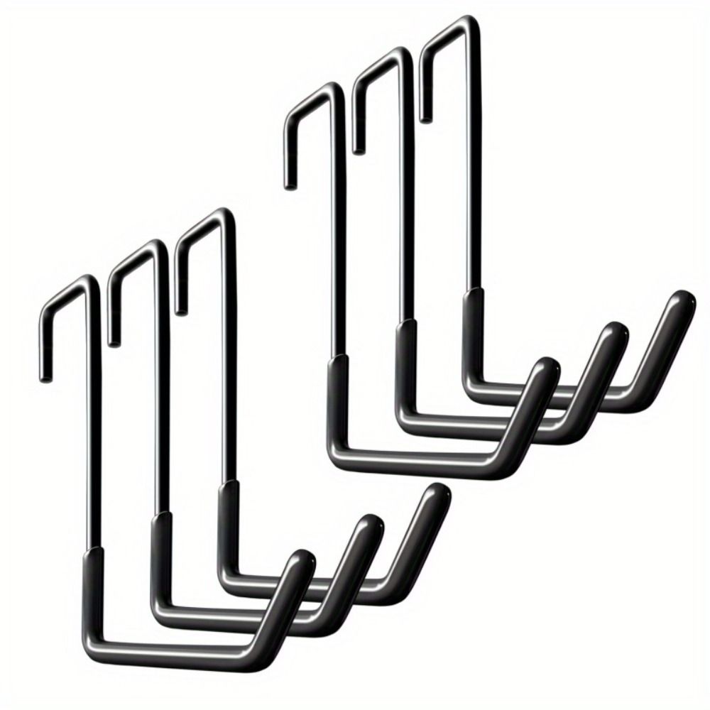 4Pcs Heavy Duty Rafter Hangers Hooks Wall Mounted Garage Ladder Storage Hooks  Garden