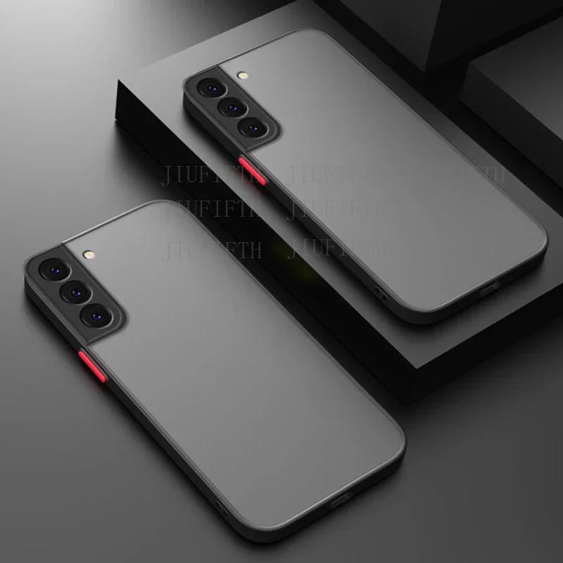 Для Samsung Galaxy S25 S25FE FE Ultra Plus + Edge S24 S 24 5G Ударопрочный Бронированный Жесткий Чехол Funda Матовый Прозрачный Силиконовый Задний Чехол