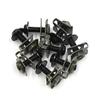 Motorcycle Clip Bolt Screw Kit M6 Motorcycle Sport Bike Fairing Bolt Kit Fastener Clip Screws Black 8pcs