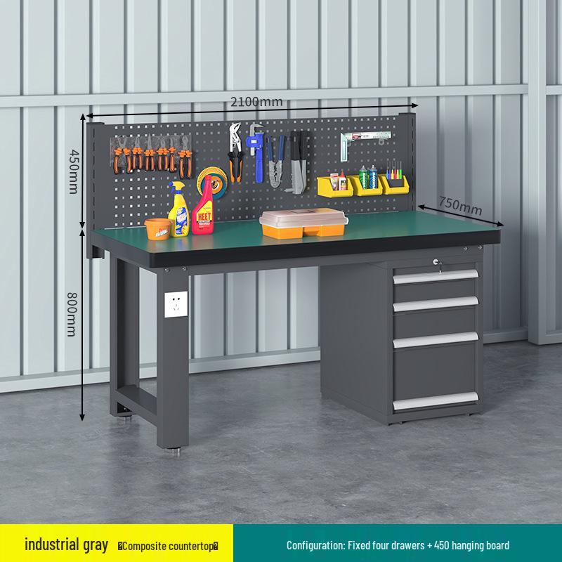 Heavy-Duty Anti-Static Workbench with Drawer for Industrial Maintenance & Inspection
