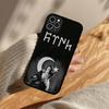 Флаг Волка-Турка для iPhone 17 16 Pro Max Air 15 14 13 12 Mini Plus 11 Жесткая Задняя Крышка из PC+TPU