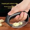 Stainless Steel 304 Ring-shaped Garlic Press and Mincer - Kitchen Essential