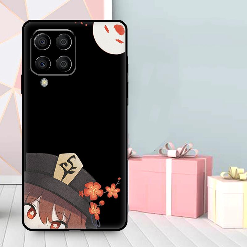 Чехол Hu Tao Genshin Impact для Samsung Galaxy M35 M56 M12 M06 M32 M52 M55 M15 M11 M13 M14 M16 M36 M31 M53 M34 M54
