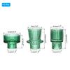 3pcs Glass Candlestick Holders Tealight Taper Candle Holders Table Candle Stand for Table Centerpiece Wedding Party Dinner Decor