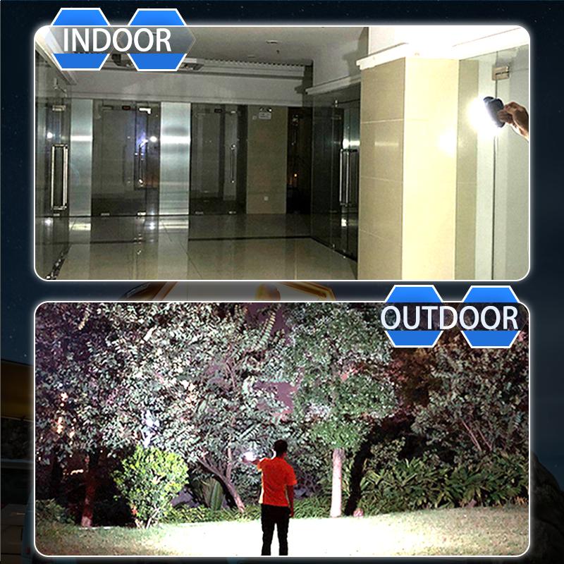 1PC Tent Light Rechargeable Lantern Portable Emergency Night Market Light Outdoor Camping Bulb Lamp Flashlight Home LED