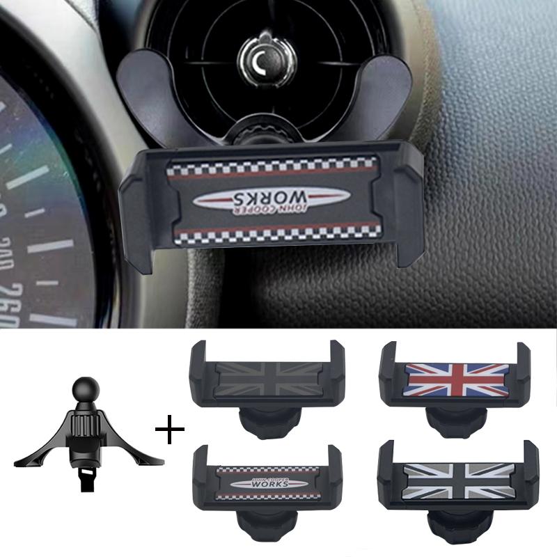 For Mini R55 R56 R57 R60 R61 R58 R59 Clubman Countryman Universal Car Phone Holder Air Vent Phone Mount Accessories