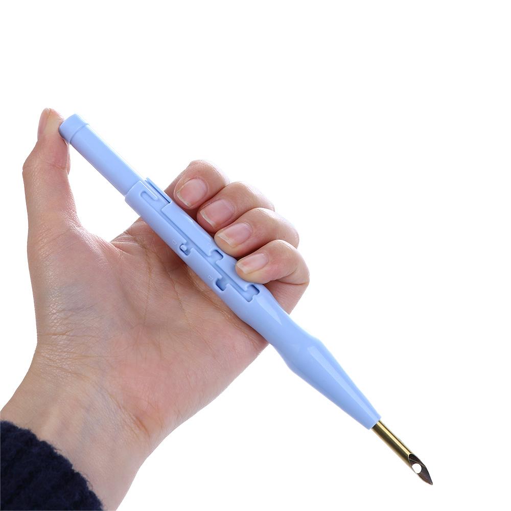 Рукоделие Для Вышивания Крестом Тычковые Инструменты Толстая Латунная Игла Игла для Вышивания Ковровый Крючок