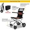 Portable And Foldable Self Propel Lightweight Wheelchair Travel Push Chair