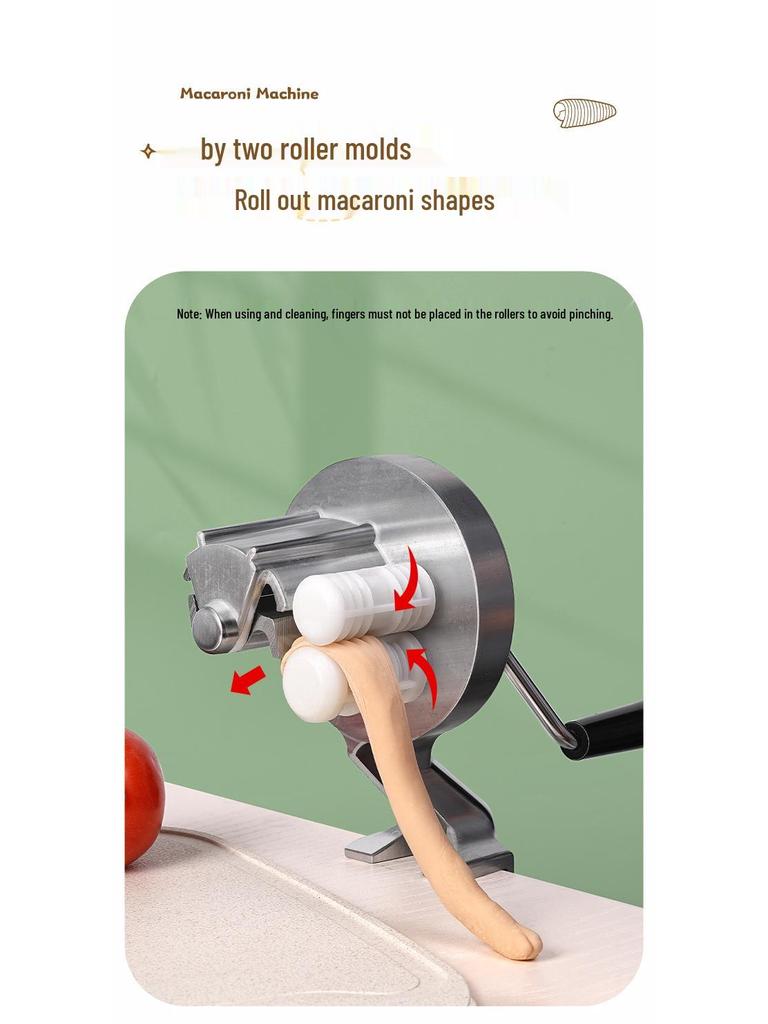 Итальянская ручная машинка для изготовления лапши и пасты