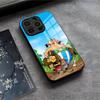 A-Asterix A-And O-Obelix Phone Case For IPhone 17 Air 16 E Pro Max 15 14 13 Mini 12 Pro 11 Max Plus Black Glass Cover