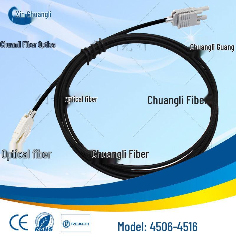 Plastic Optical Fiber Connector and Transceiver: HFBR-4506Z, HFBR-4516Z, HFBR-T1521Z, R2521Z