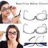 Женские косметические очки новые вращающиеся портативные монолитные складные увеличительные многоцветные