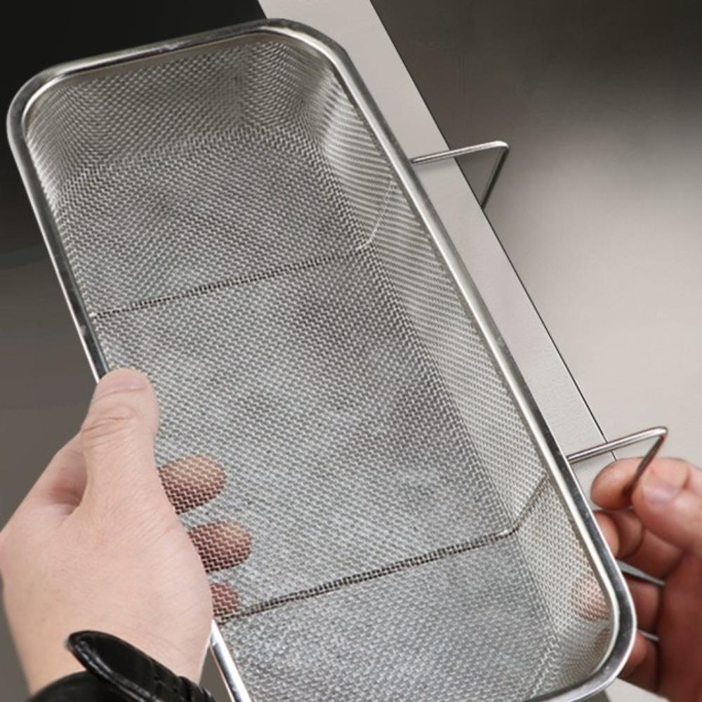 Thickened Kitchen Sink Drain Basket Stainless Steel Utensil Organizer Kitchen