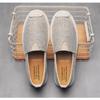 Мужская обувь Old Beijing Cloth Shoes льняная дышащая и удобная повседневная обувь на плоской подошве