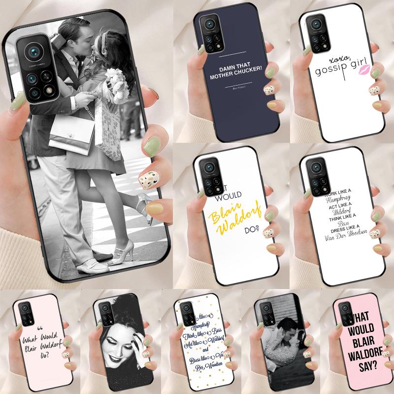 Чехол для Xiaomi 14 Ultra 15 13 11T 12T 13T 14T Pro POCO X7 Pro X3 X5 X6 M6 F5 F6 Pro с изображением Блэр Уолдорф из сериала Сплетница