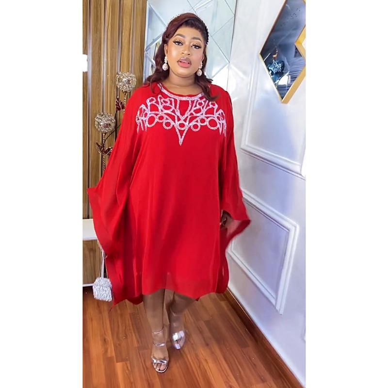 Plus Size Women's Fashion Casual Dress Two Piece Suit