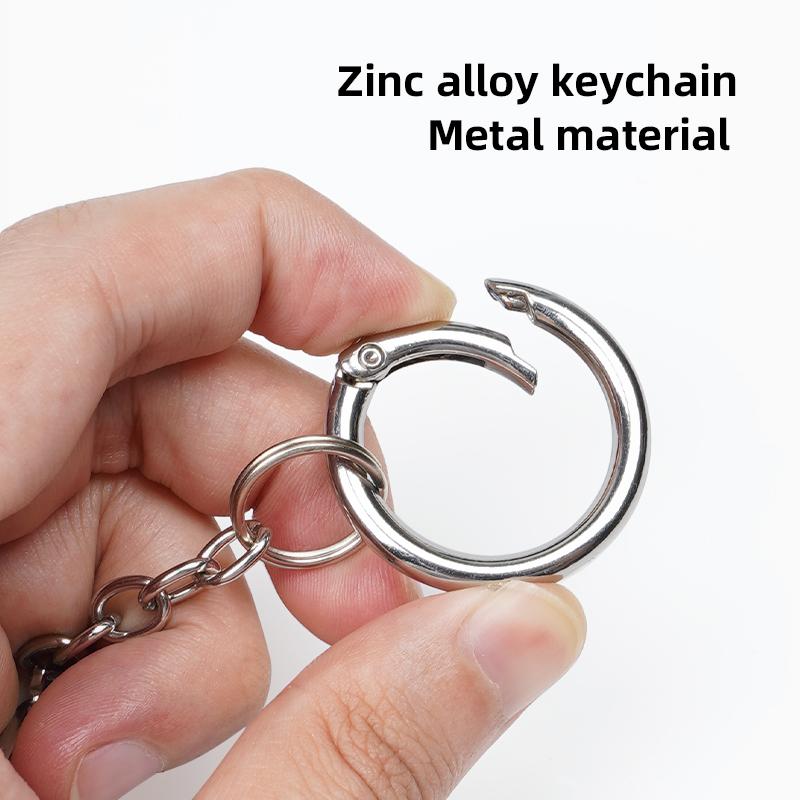Diamond Car Key Ring Key Chain Auto Accessories For Mitsubishi Lancer Ralliart ASX Mirage Pajero Xpander Attrage L200 Eclipse