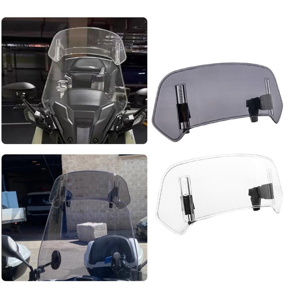 High Resistance Against Sand Motorcycles Windscreen Easy Carry Foldable Design for Commuters Tourers Outdoor Activities