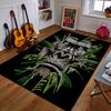 Forest Gorilla Amid Green Leaves Patterned carpet a non slip rug suitable for all seasons and any setting, gift