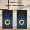8 Inch Bookshelf Speaker 140W HiFi Fever Passive Loudspeaker High Power Surround Sound Desktop Sound Box 1 Pair for Home Theater