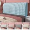 Luxury Plaid Bed Headboard Cover Thicken Soft All Inclusive Bed Backrest Covers Anti-Dust Bedside Bed Head Back Protector