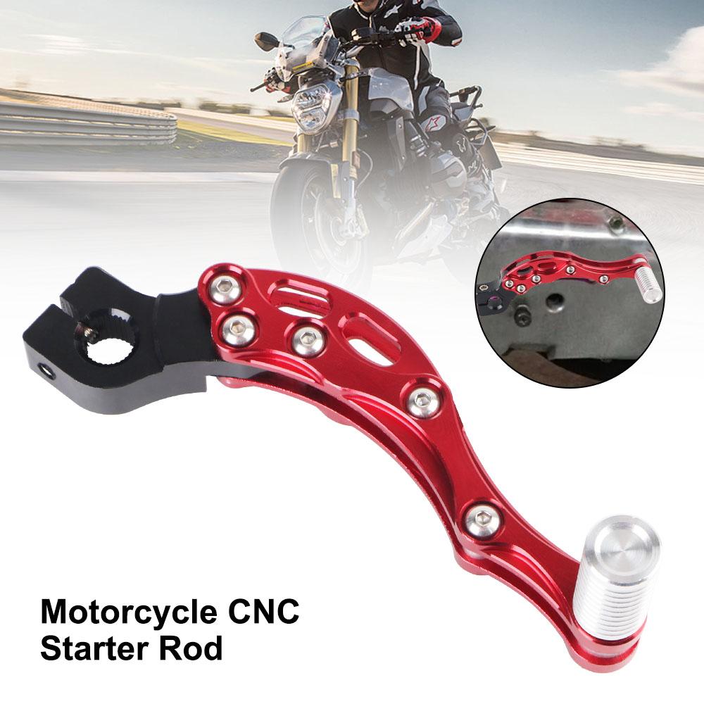 For Honda 139QMB 1pc Aluminum Alloy Engine Kick Start Levers Moto Accessories Motorcycle Starter Lever CNC Moto Start Rod