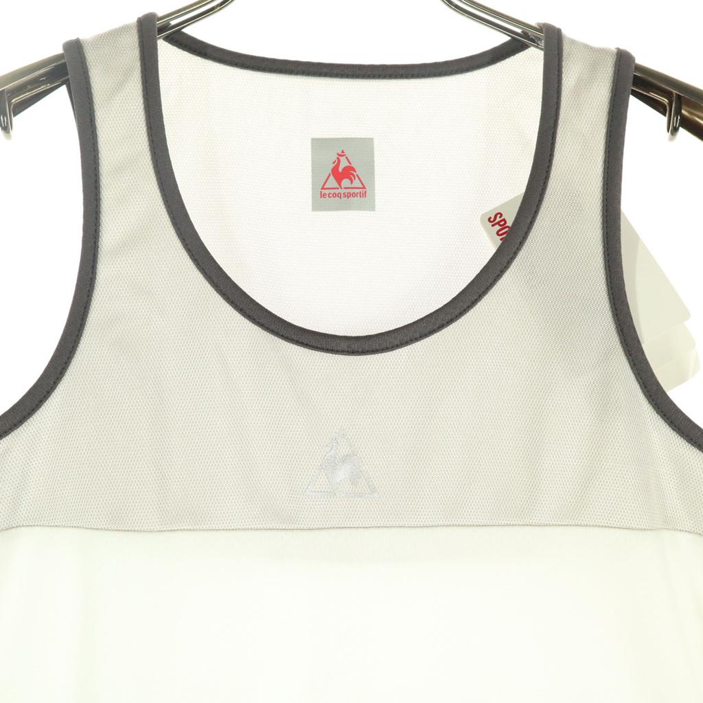 Неиспользованная майка без рукавов le coq sportif S серая мужская б/у