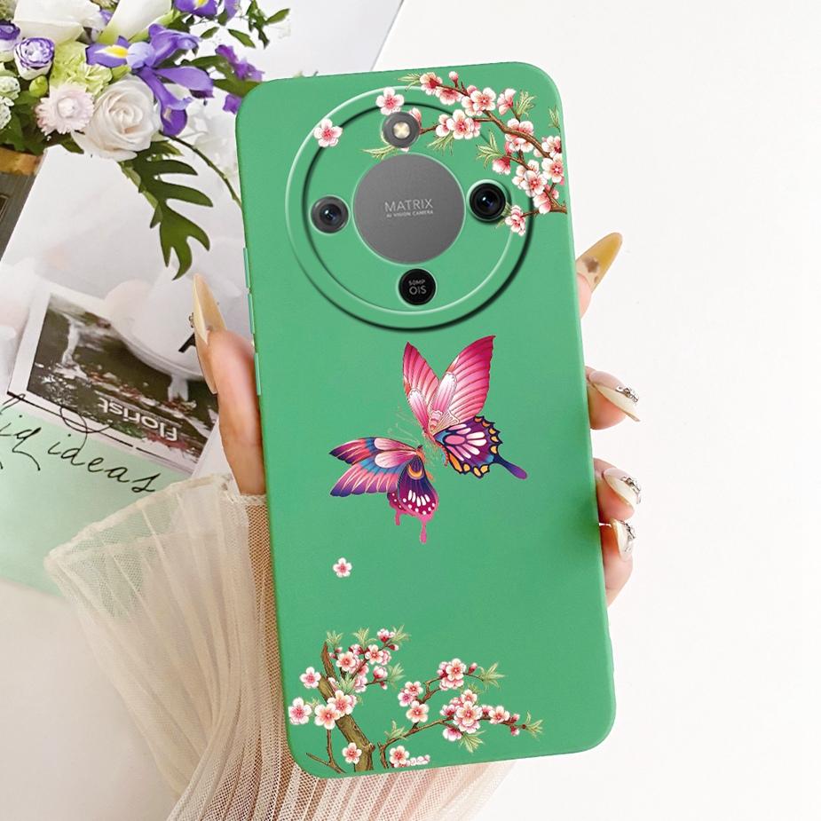 Чехол для Honor X9d MTN-NX1 Милый Мультяшный Динозавр Мягкий ТПУ Чехлы для Телефона Для Honor Magic 8 Lite X 70 HonorX70 HonorX9d Fundas