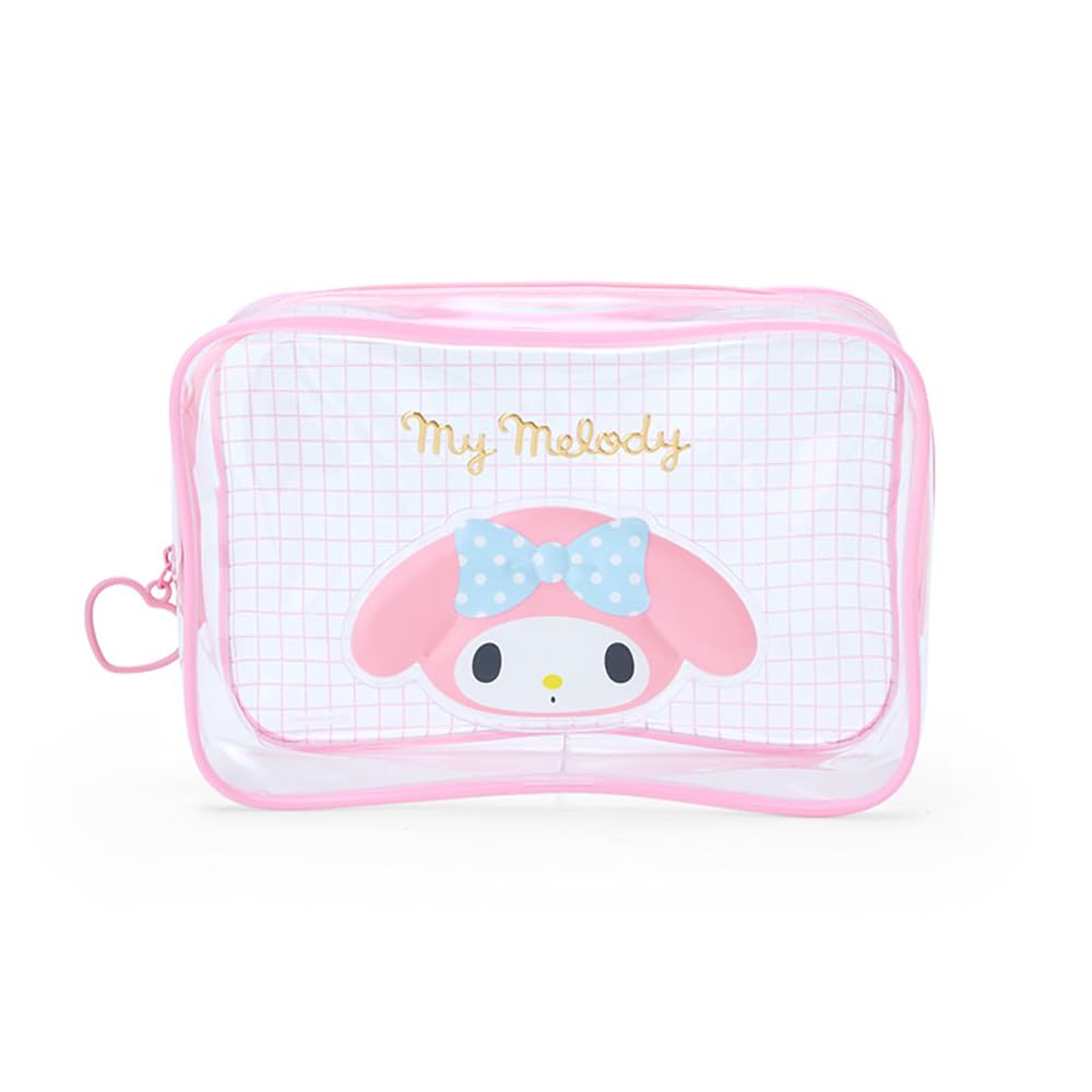 Sanrio Sanrio My Melody Clear Pouch Vinyl Pouch My Melody My Melody 14 X 21 X 6 Cm Character SANRIO 004057 (SANRIO)