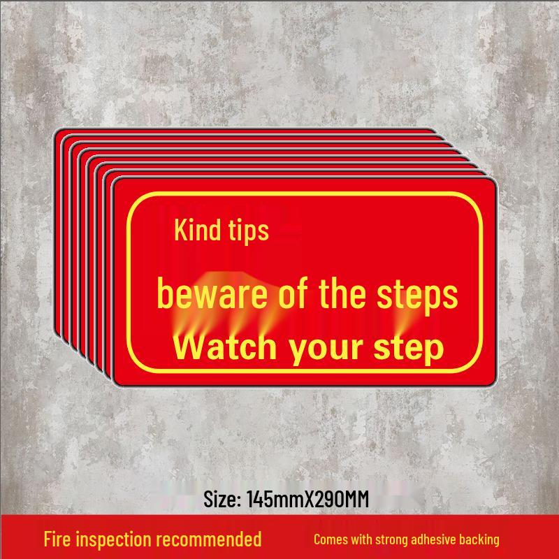 Luminous Self-Adhesive Floor Sticker for Fire Exit and Evacuation Pathway