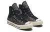 Женские кеды Chuck 70 High Archival Glitter Flame - Черный Эгрет 569387C