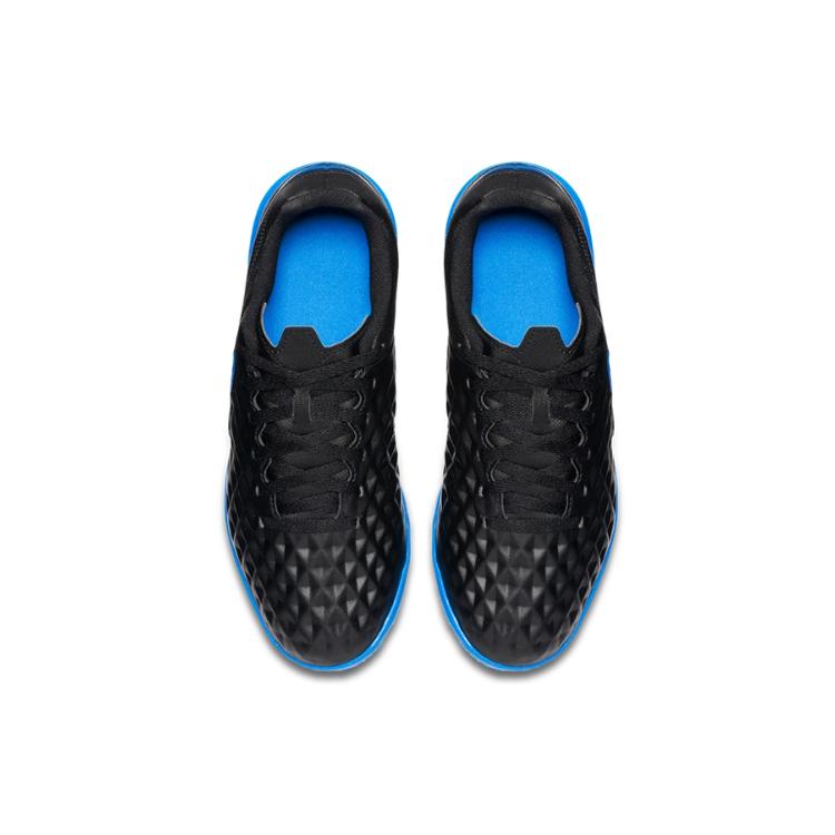 Nike Младший. Футбольные бутсы для детей Legend 8 Club TF GS Низкие Сине-Черные Детские AT5883-004