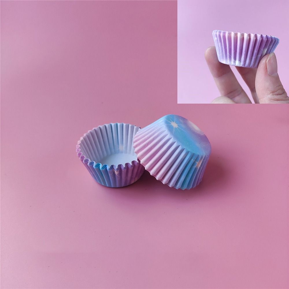1000 шт. Жиронепроницаемая бумага Формочки для выпечки маффинов Одноразовые вкладыши для маффинов Модные обертки для кексов