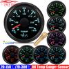 Автомобильный Лодочный Яхтенный 52-мм Датчик Температуры Масла с Датчиком 7-цветная Подсветка 20~150℃, 70~300℉ Индикатор Температуры Масла Водонепроницаемый