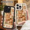 Phone Case: 2D flat design, suitable for iPhone 18 17 16 15 14 13 Pro protective case, forest animal combo, perfect Christmas and Halloween holiday gi