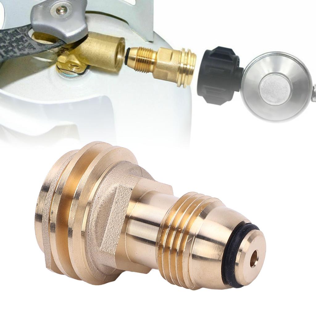 POL to QCC1 Tank Adapter Convert POL LP Tank to QCC1 Type1 Hoses Regulators for RV Van Trailer