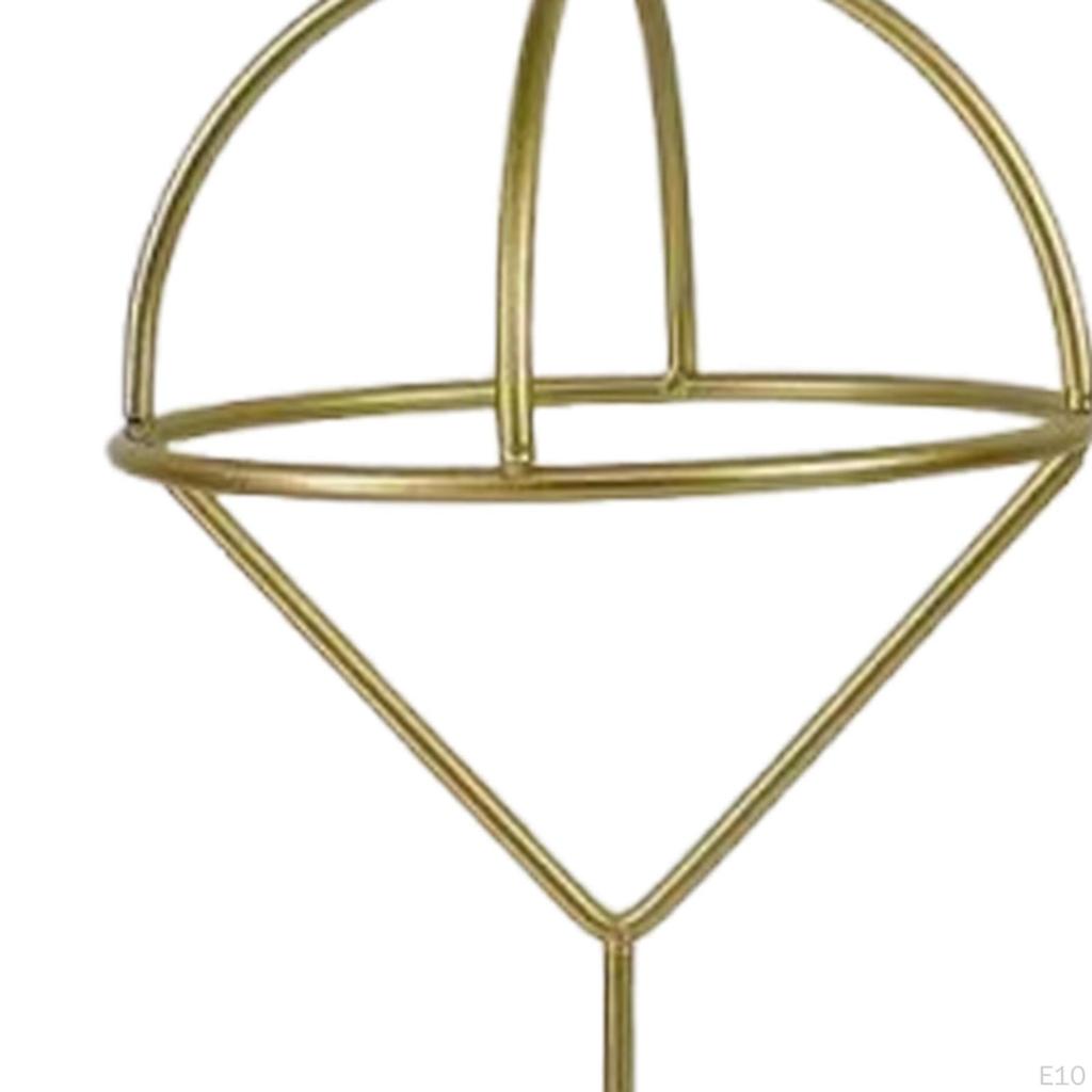 Cap Display Stand Hat Displaying Rack Simple Dome Design Multipurpose Decoration Holder Storage