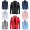 Men's Slim-fit Single-breasted Suit Youth Fashion Casual Jacket