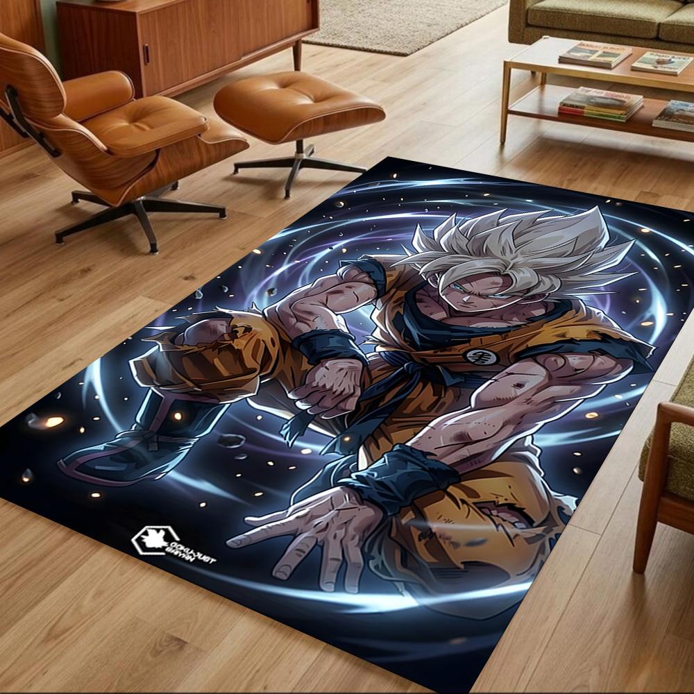 Dragon Ball Adventure Non-Slip Home Carpet Design for Office Decor Living Room Gift