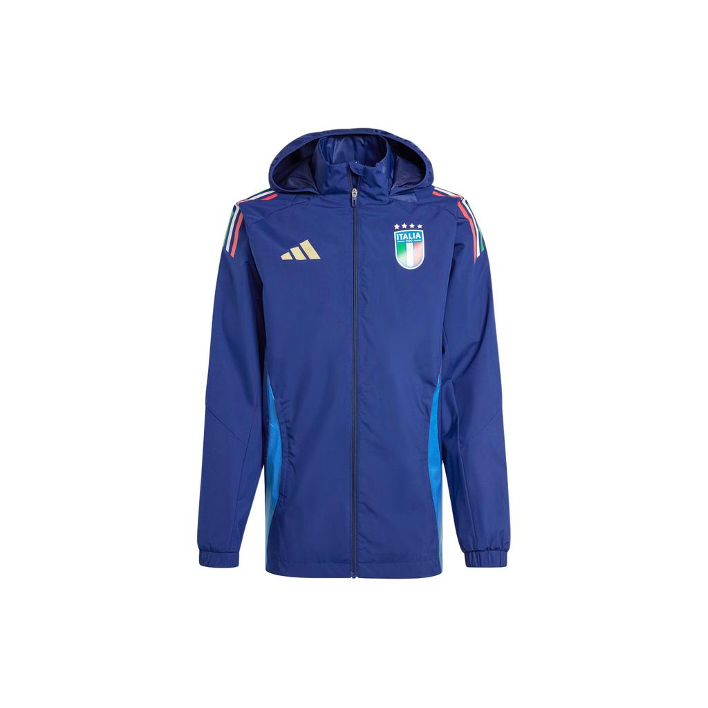 Adidas Italy Tiro 24 Competition All-Weather Jacket Men Jacket Deep-Blue IQ2160