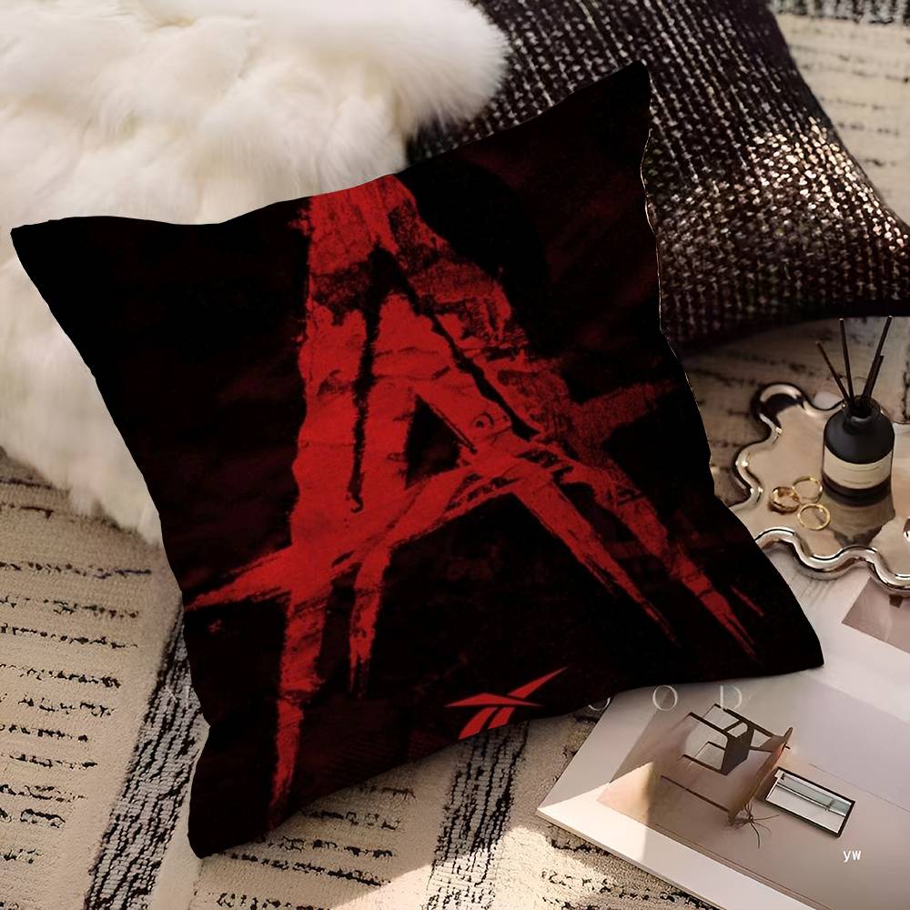 Classic Rapper Anuel Aa Music Cushion Cover Pillow Cover Decor Pillowcase Printed Cushion Case For Couch