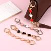 Bag Extension Chain Crossbody Heart-Shape Chain Strap Handbag Diy Hanging Buckle